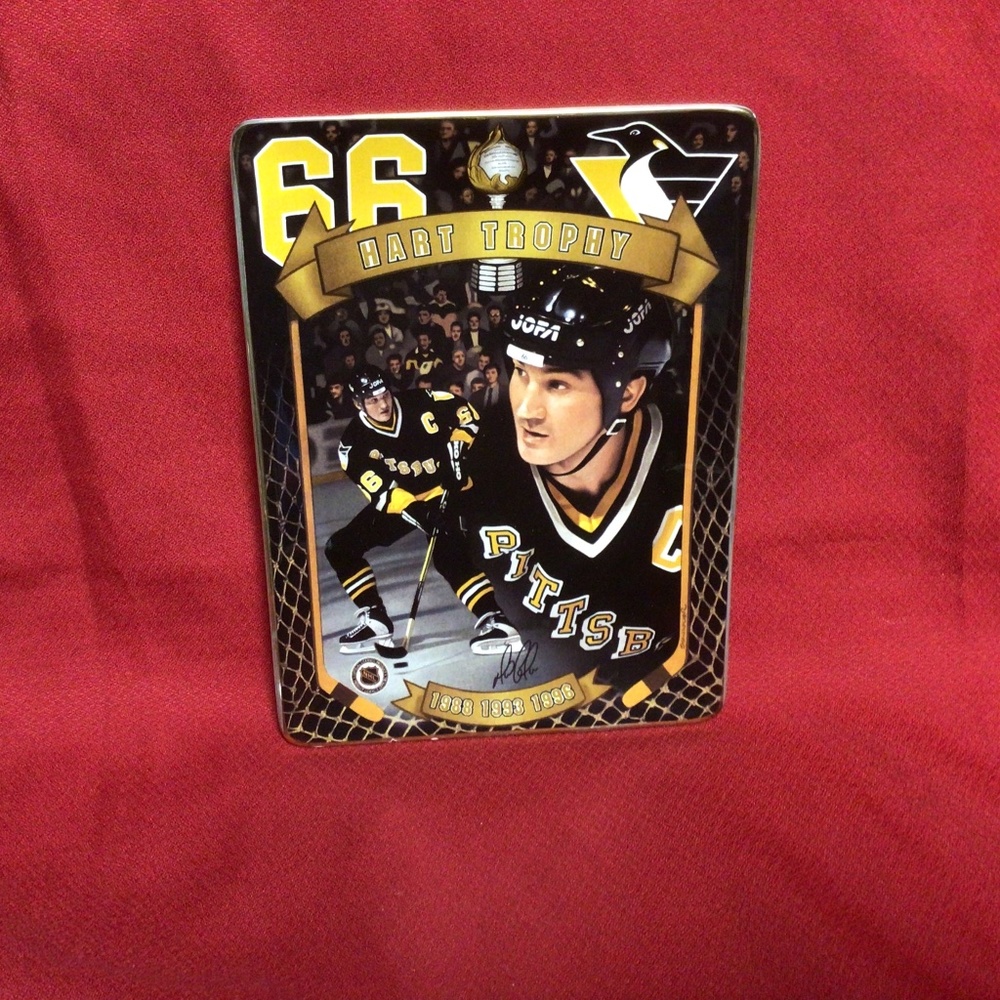 NHL Mario Lemieux plate